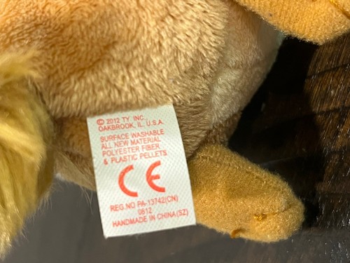 Ty Alvin and the Chipmunks Christmas Alvin  beanies-tush tags - Picture 5 of 5