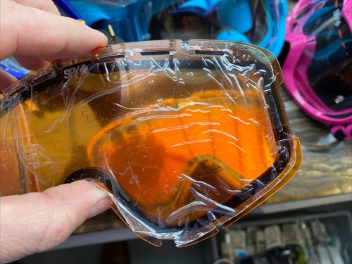 NUEVO Spy Woot Snow MX Gafas Lente de repuesto Caqui - Imagen 2 de 7