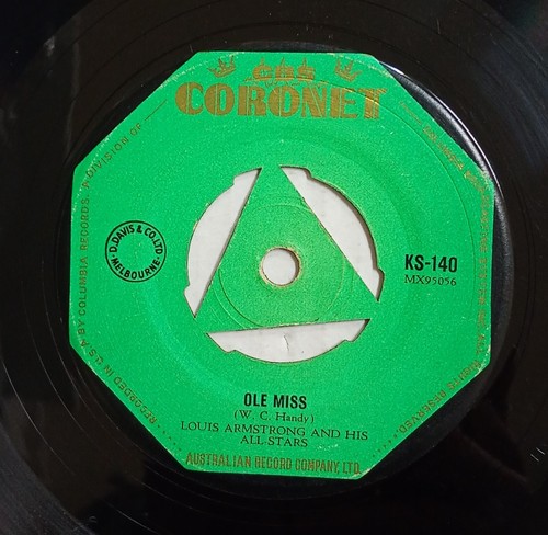 Blueberry Hill - Louis Armstrong And His All-Stars (No Date Australia) - Picture 2 of 2