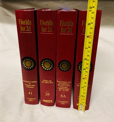 Florida Jur 2d Family Law Set 25A,26 Laws Business 8A, Premises 41, West Group - Picture 3 of 11