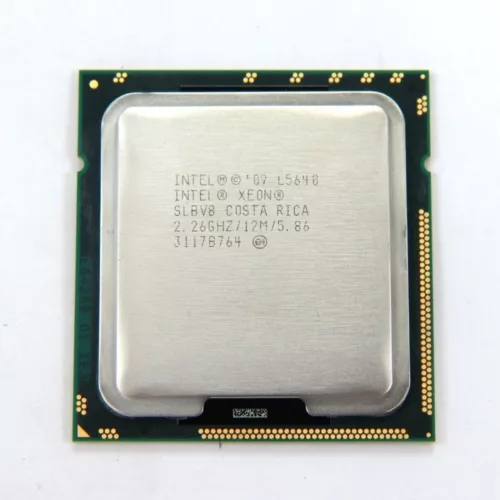 SLBV8 Intel Xeon L5640 CPU 6-Core 2.26 GHz 12MB SLBV8 LGA1366 Processor - Picture 1 of 1