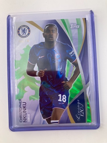TOPPS CHELSEA LINEAGE 2024/25 CHRISTOPHER NKUNKU CHELSEA PARALLEL 32/75.