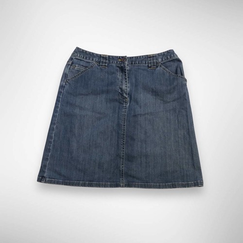 Talbots Denim Classic Jean Mini Skirt Size 6 - Photo 1/5