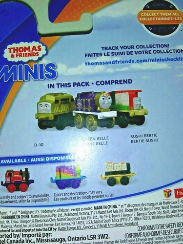 THOMAS & Friends MINIS 2 - 3 PACKUNGEN - - 2018 LOT #1 - Bild 5 von 5