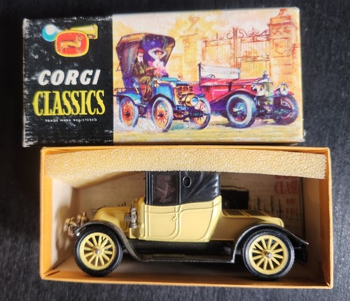 CORGI CLASSICS 9032 RENAULT PRIMROSE 1910 NOS IN ORIGINAL BOX W/PAMPHLET NICE! - Picture 4 of 12
