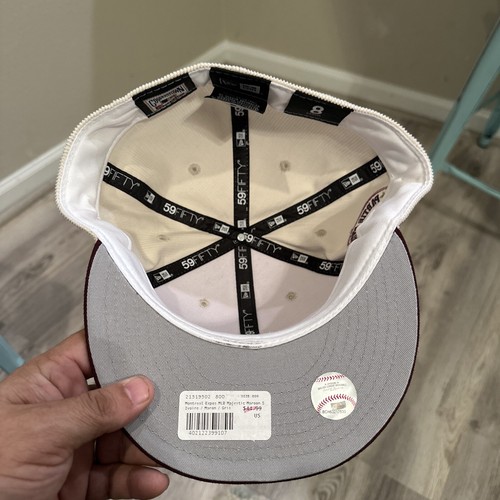 New Era 59Fifty Fitted 5950 Montreal Expos Mütze Cord Größe 8 - Bild 6 von 6