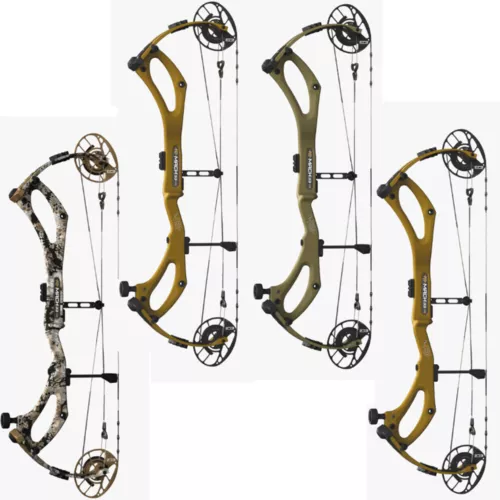 2025 PSE Mach 35 RH  70# EC2 BLACK Black / Bronze  Carbon Hunting Bow New