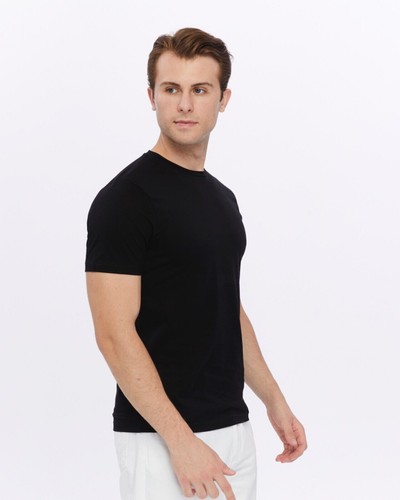 REISS Mens Mercerised Cotton T-Shirt Designer Crew Neck Tee Top M L XL XXL - Picture 35 of 129