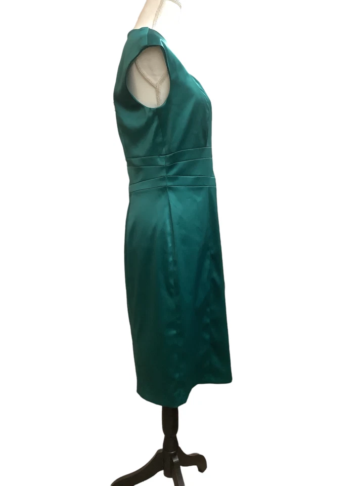 Sangria изумруд зеленый крышка рукав милый шеи с подкладкой платье - размер 10 - Изображение 2 из 4