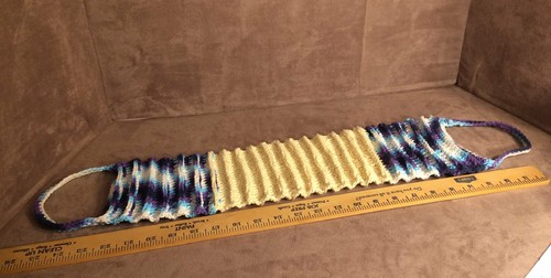 Back Scrubber Large Soft Yarn Handmade Crotchet Washcloths - Picture 2 of 8