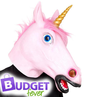 Unicorn Overhead Latex Mask Unicorn Overhead Latex Mask