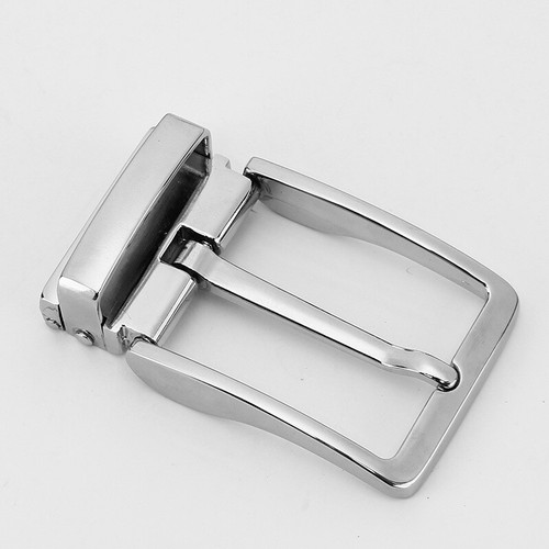 Women Men Belt Buckle Replacement Metal Classic Business Gold Silver Top Quality - Picture 10 of 10