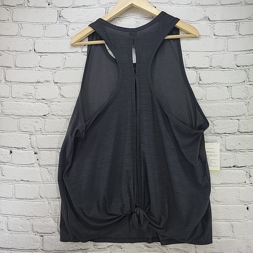 Old Navy Active Breathe On Black Racer Back Tank Top Sz XXL New with Tags - Picture 6 of 12