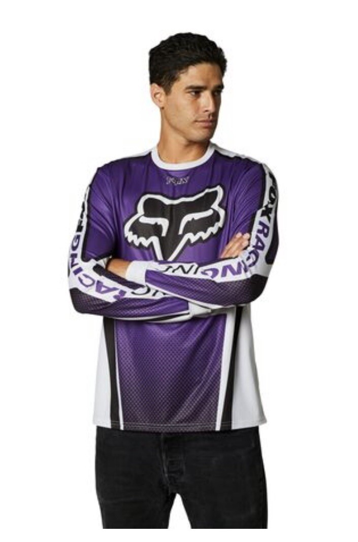 【IONSEOUL】Lucky racing V-neck mesh short sleeves 4JH415 Fox Racing Octaine LS Jersey 29286-097 | eBay