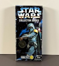 1996 Star Wars Collector Series 12″ Boba Fett – Brand New Sealed – Box Wear