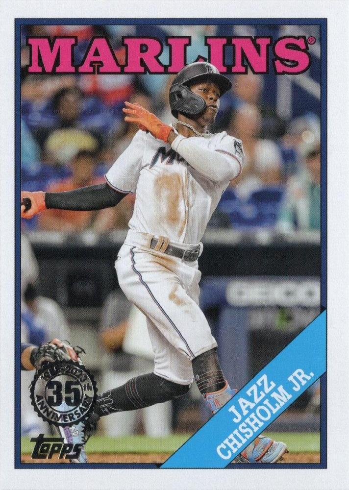 TOPPS 2023 SERIES 1 - 1988 TOPPS BASEBALL - #T88-1 to 100 **SELECT YOUR CARD** - Picture 154 of 201
