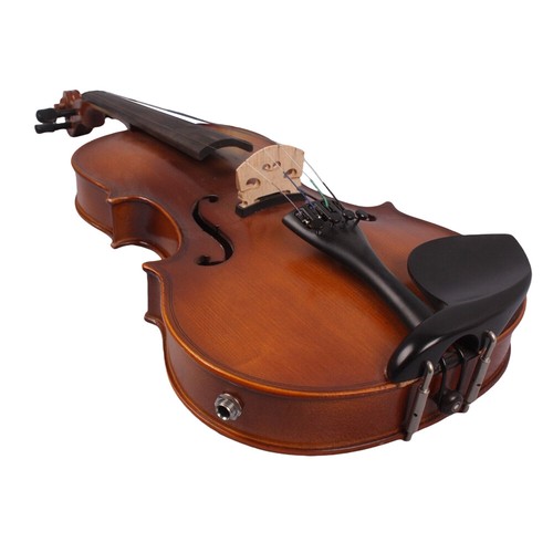 Left-hand 4/4 Electric Violin Maple Spruce Wood handmade Acoustic Violin - Picture 5 of 8
