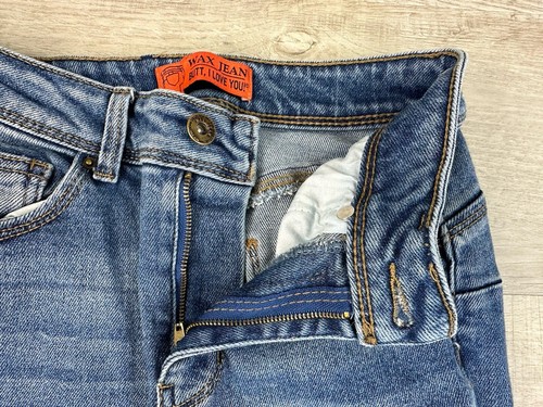 Wax Jeans Distressed Tapered Cuffed High Rise Junior Women 3/26 (Actual 23X24.5) - Picture 11 of 21