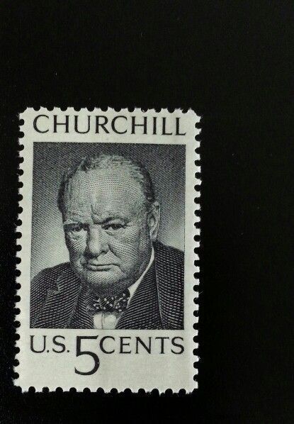 1965 5c Sir Winston Leonard Spencer-Churchill, British 1965 5c Sir Winston Leonard Spencer-Churchill, British
