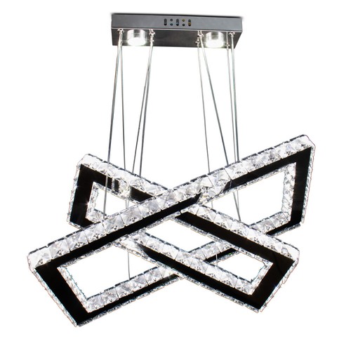 Modern LED Chandelier Crystal Ring Chandelier LED Pendant Light for Dining Room - Picture 91 of 105