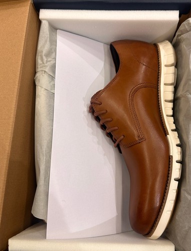 Herren OXFORD Cole Haan ZG Plaintoe - BRAUNES LEDER / BRITISCH HELLBRAUN / ELFENBEIN - Bild 8 von 8