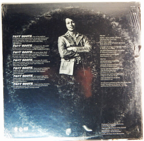SEALED TONY BOOTH LP WHEN A MAN LOVES A WOMAN 1973 VINYL RECORD NEW 12" 33 rpm - Imagen 3 de 3