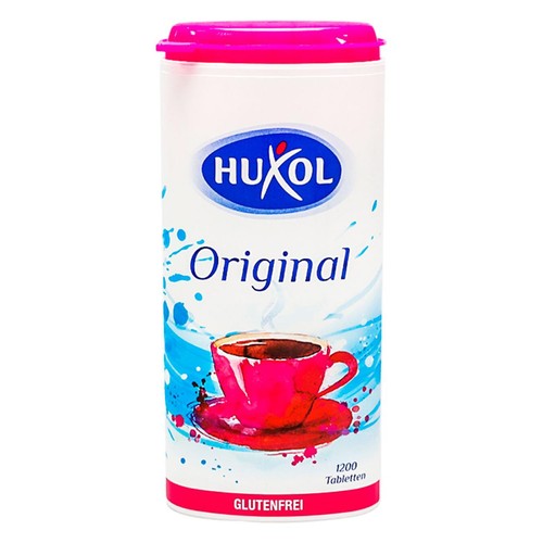 4 edulcorantes HUXOL sin gluten bajo en calorías sustituto del azúcar para diabéticos 1200Tab - Imagen 2 de 7