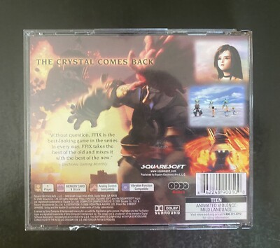 ファイナルファンタジー　1〜9セット Final Fantasy IX (Sony Playstation 1) 4-Disc Set PS1 Black