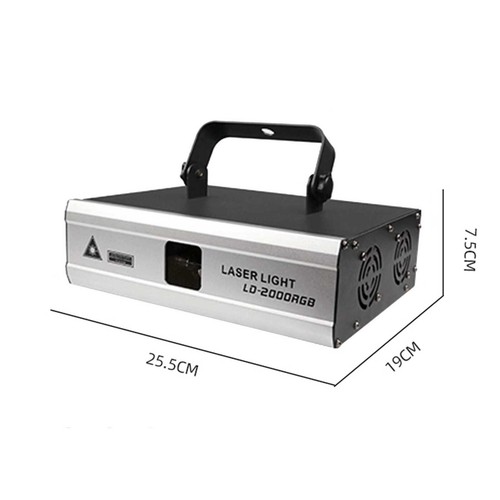 2W ILDA RGB Animation dj laser lights/disco/stage light home Xmas party lightp8 - Picture 10 of 11