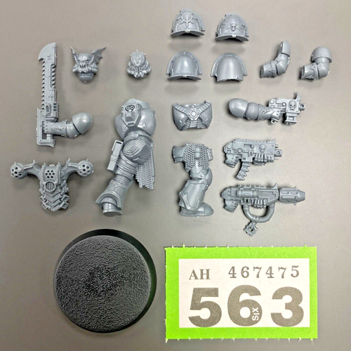 NIGHT LORDS MELTA GUNNER WARRIOR 7 CHAOS SPACE MARINE KILL TEAM WARHAMMER 40K