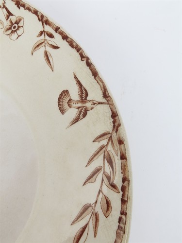 Antique c.1877 Ridgway Sparks & Ridgway Indus Aesthetic Transferware Platter 15" - Picture 4 of 10