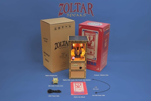 NEW WAVE TOYS Zoltar Speaks Fortune Teller Machine Collectible Replica NEW - Picture 7 of 8