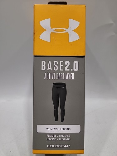 Under Armour #1343325 Women'sColdGear Base 2.0 Baselayer Leggings, Black, Size L - Picture 5 of 9