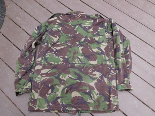Vintage British Army Temperate Combat Smock DPM Jacket Size 180/104 Named - Picture 7 of 15
