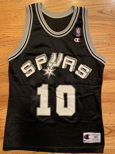 Vintage Champion Dennis Rodman San Antonio Spurs NBA Basketball Jersey  Size 40