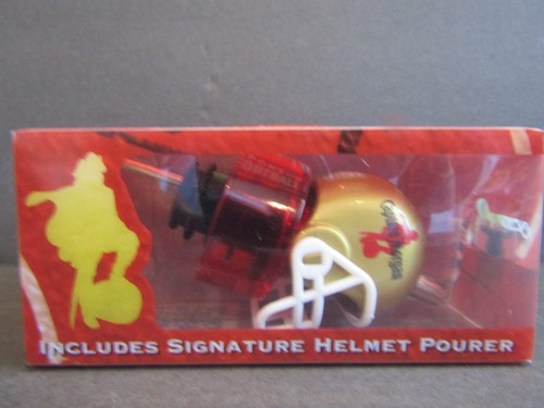 Captain Morgan NFL Gold HELMET Bottle Top Pourer SPOUT - Picture 1 of 5