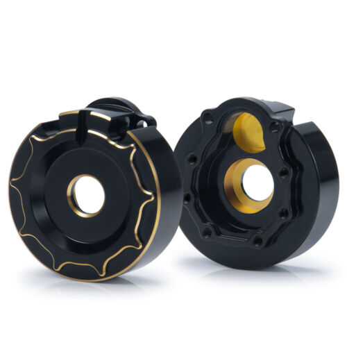 2x Carcasa de accionamiento de portal exterior de latón pesado para 1/10 RC TRX4 TRX6 - Imagen 7 de 7