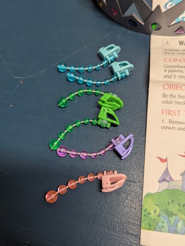 Pretty Pretty Princess Game 98% Complete 1999 Hasbro Milton Bradley (Cr) - Picture 5 of 12