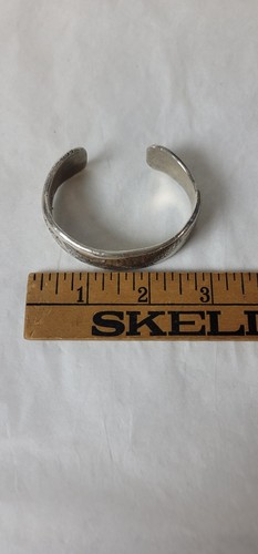 Sundance Artist Jes MaHarry Sterling "Meadowland" Cuff Bracelet - Picture 9 of 10