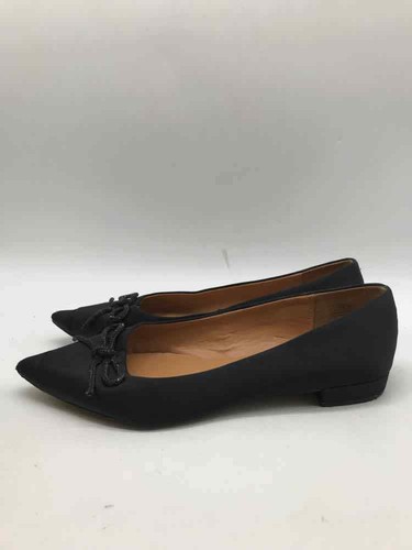 Pre-Owned J Crew Black Size 7.5 Ballet Flats - Picture 2 of 6