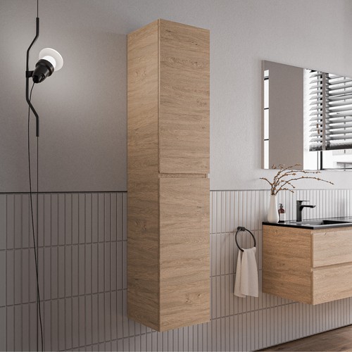 Badezimmer Badschrank Hochschrank AVA 170cm Regal Schrank flexible Montage - Bild 8 von 22