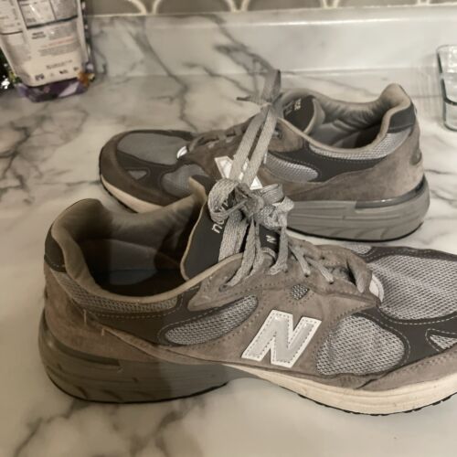 New Balance Heritage 993 'Made in USA' Athletic Shoes Grey Mens Size 12 - Picture 3 of 7