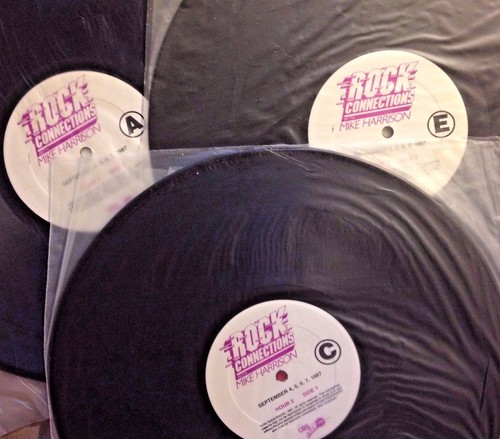 RADIO SHOW:ROCK CONNECTIONS w/MIKE HARRISON 9/3/87 LABOR DAY 3 HOUR SPECIAL - Picture 1 of 5