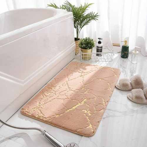 Bathroom Floor Rectangle Rug Modern Living Room Bedroom Carpet Anti Skid Soft - Picture 14 of 17
