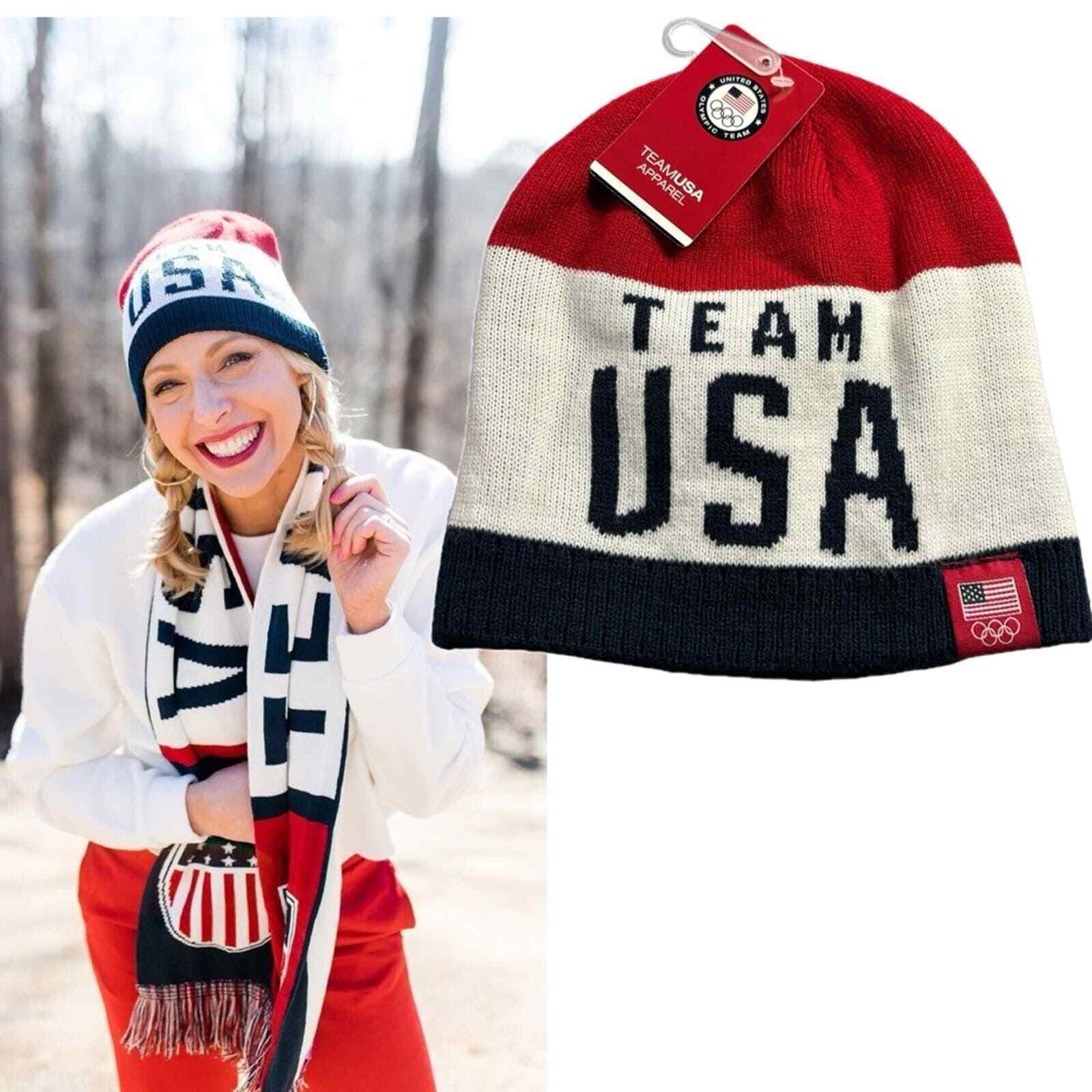 NEW Team USA Olympics Knit Beanie