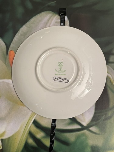 Vintage Crown Staffordshire Henry Birks & Sons Ltd Oriental Scene Cup & Saucer - Picture 7 of 9