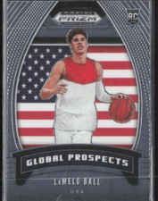 2020 Panini Prizm Draft Picks Collegiate #98 LaMelo Ball Global Prospects RC