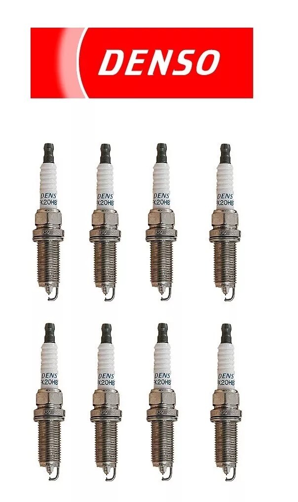 For 8-Pieces DENSO FK20HBR11 Iridium Long Life Spark Plug for Lexus LS460 LS600h