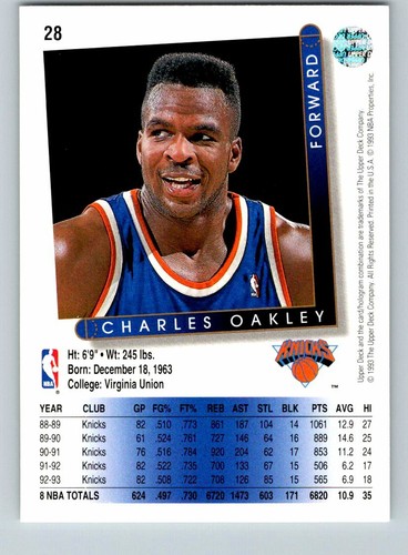 1993-94 Upper Deck UD Basketball Cards - U-Pick From List - Picture 33 of 309
