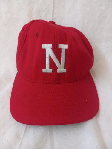 Vintage RARE Nebraska CornHuskers Hat Cap fitted 71/4 Football